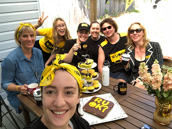 RUOK Day office staff FB