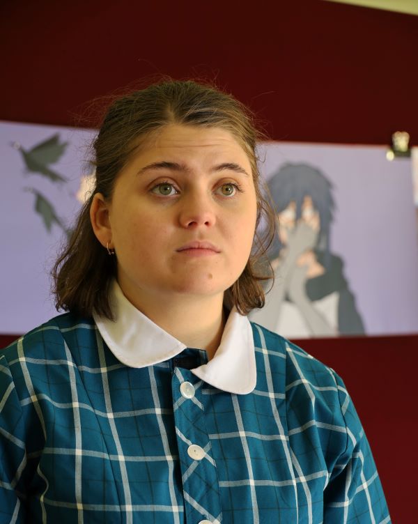 Still from the high school mental health program Wired