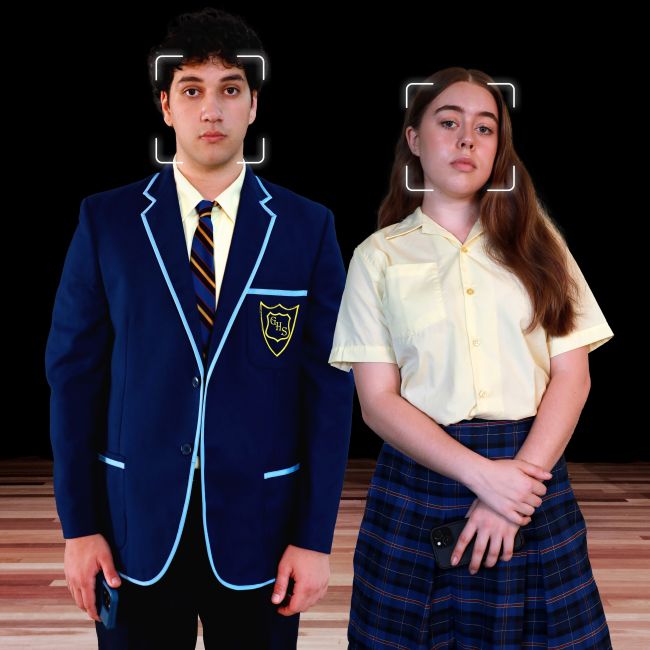 Promotional image for the high school anti bullying performance Verbal Combat
