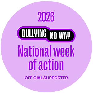 Bullying No Way National Week of Action supporter logo 2025